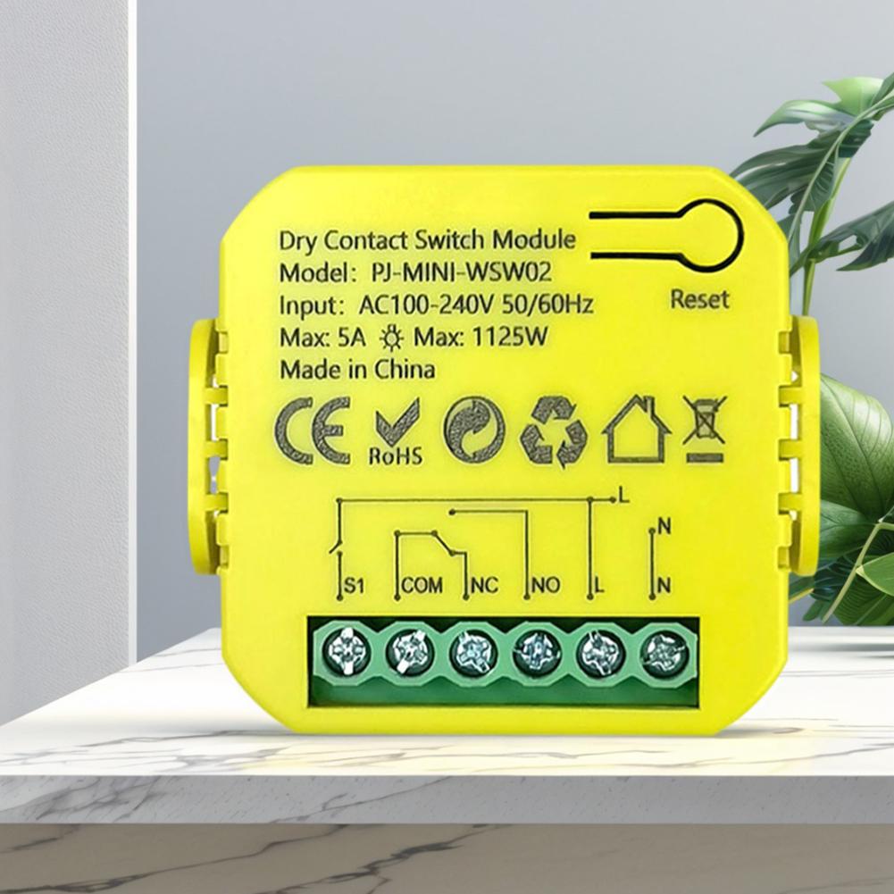 Модуль WiFi-переключателя Smart Life 5A DC12V 24V Модуль умного переключателя Удаленное управление через приложение WiFi-модуль Переключатель Поддерживает Alexa Google Home China Mainland