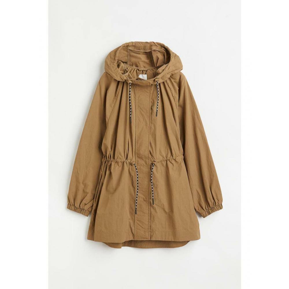 

Куртка свободного кроя HM оливково-зеленого цвета 1109886001