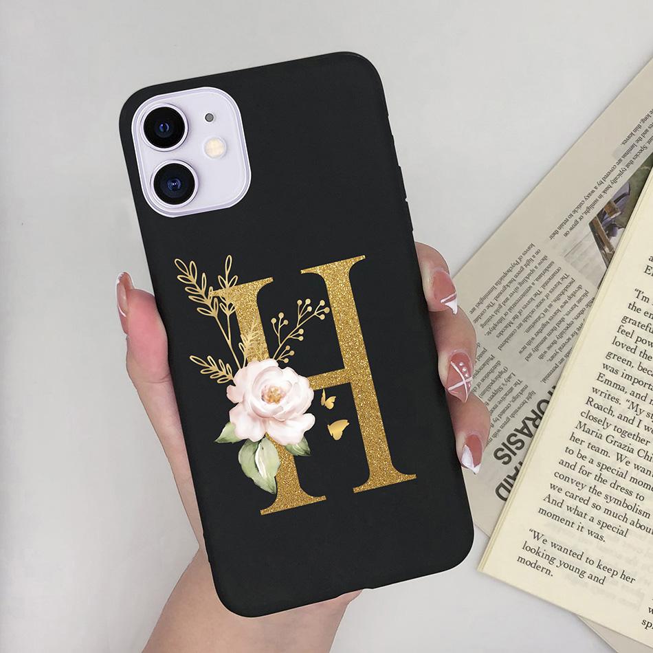 For Apple iPhone 11 Case Soft Slim Fundas Pretty Fashion Letters Phone Cover For iPhone 11 iPhone11 Pro Max Shockproof Cases
