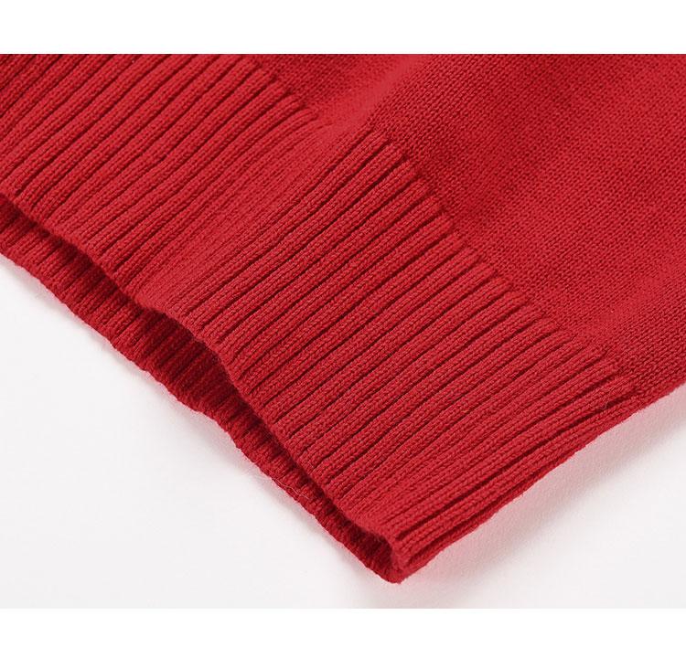 Children's Sweater Spring Thin Medium Size Children's Bow Girls' Knitted Sweater Sweater Top