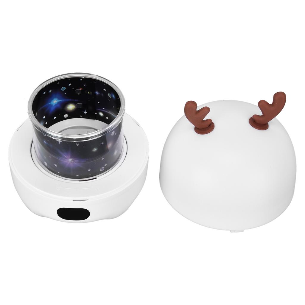 Speaker Night Light 360° Rotating Projection Clear Projection Multifunctional Computer Speakers