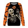 Halloween Women's Hoodie 3D Digital Printing Sweatshirt Evil Witch Dark Castle Terror Party Pullover