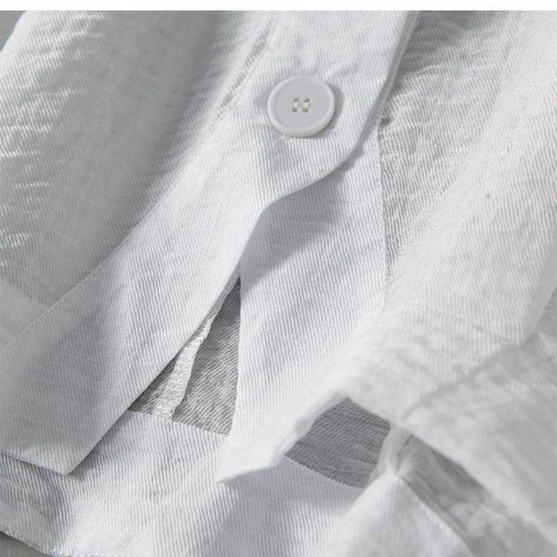 Summer Short Shawl Outerwear Cardigan Fashionable Versatile Thin Chiffon Long Sleeve Shirt Top Sunscreen Women's Appare