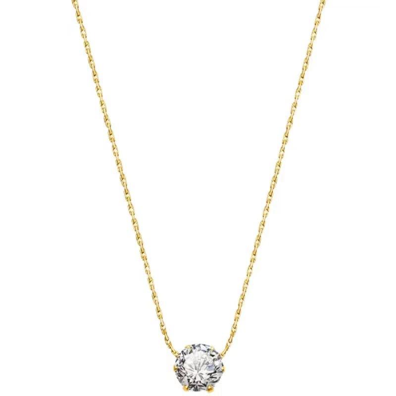 Geometric splicing square necklace women s new popular light luxury collarbone chain accessories