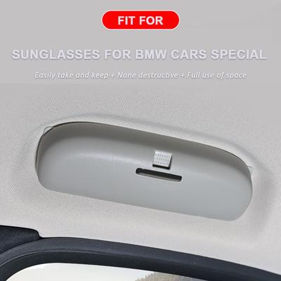 Car Sun Glasses Holder Case for Mercedes Benz W212 C180 E63 C300 E250 C E CLASS GLK GLC GLE AMG X204 W205 W203 Accessories