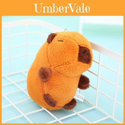 Soft And Cuddly Capybara Keychain Plush Toy Perfect For Bags Or Keys