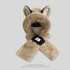Women's Cute Fluffy Hat with Scarf and Ear Protection for Autumn/Winter