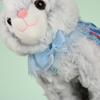 Electric Plush Rabbit Toy with Leash Singing Walking Bunny Plushie Toddlers Boys Girls Interactive Simulation Stuffed Animal Toy
