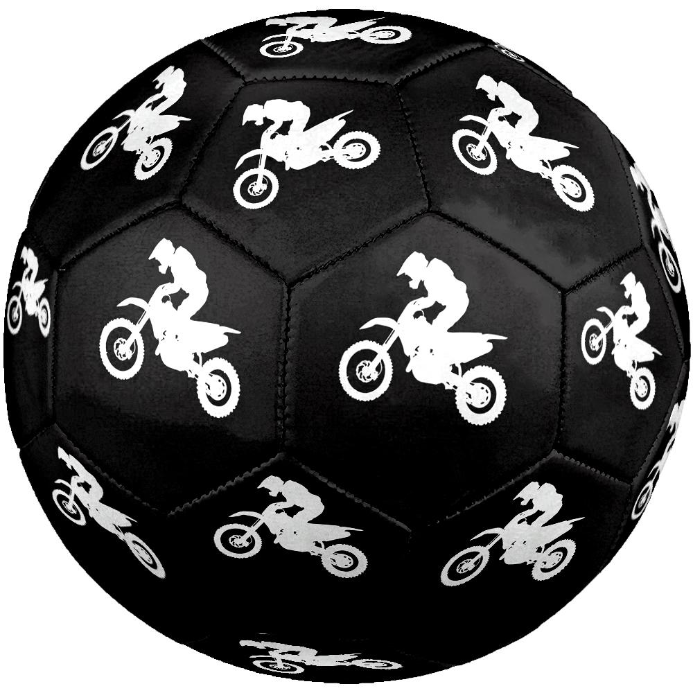 Off Road Motorcycles Theme Size 5 Soccer Ball, Suitable for Both Indoor and Outdoor Matches, a Gift Suitable for Everyone.