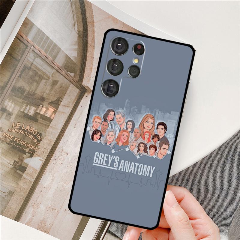 Greys Anatomy Hülle für Samsung Galaxy S23 S21 S22 Ultra Note 20 S8 S9 S10 Note 10 Plus S20 FE Handyhülle