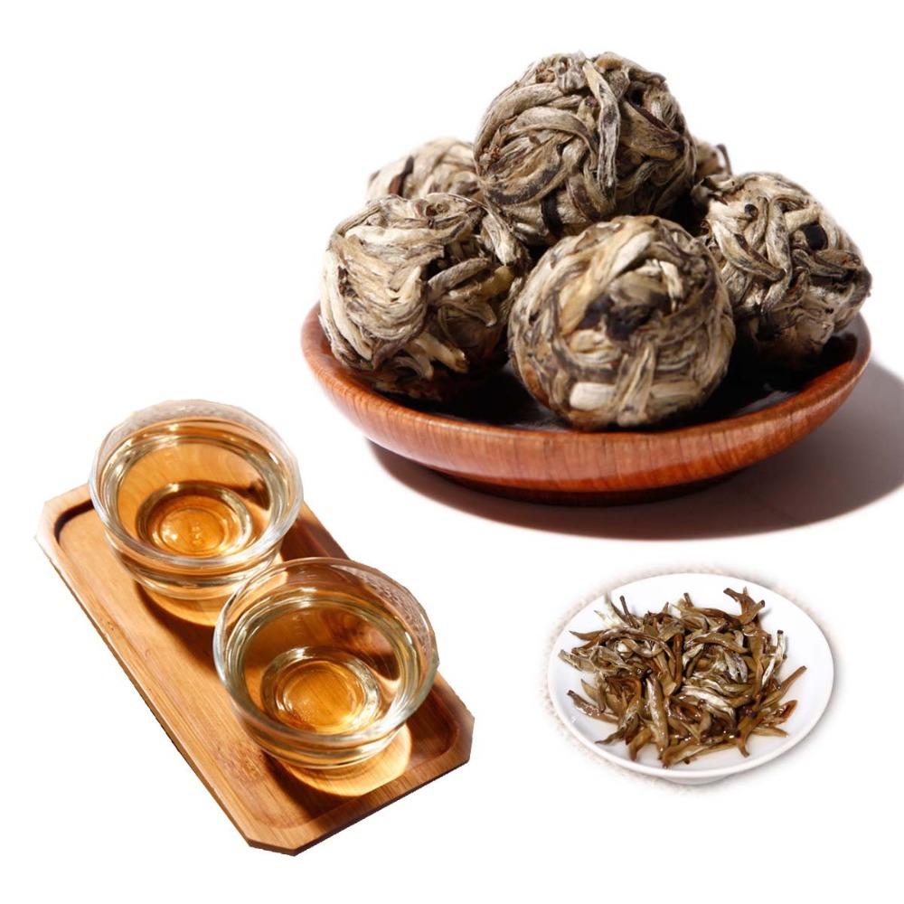 Yunnan Puerh Tea Dragon Ball White Silver Needle Mini Health Green Food 50g