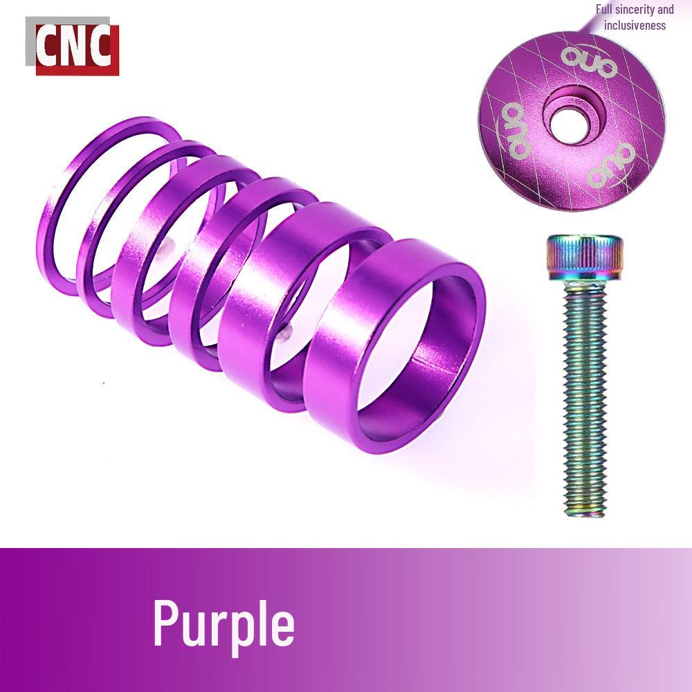 OUO High-End Shock Absorbing Front Fork Cap for Mountain and Road Bikes - Available In 6 Colors