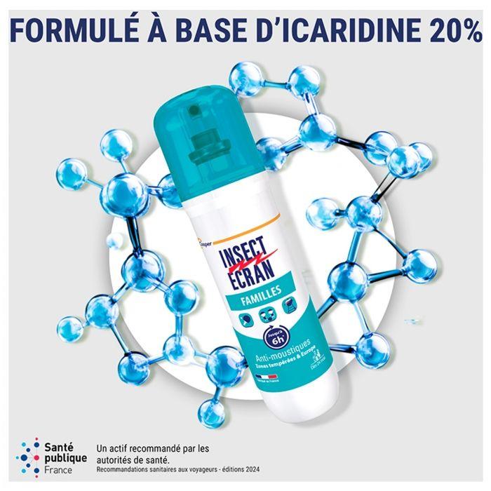 Insect Ecran Anti-Moustiques Spray Familles 200ml