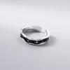 925 Silver Irregular Star Adjustable Finger Rings For Women Wedding Female Luxury Fine Jewelry Promotions