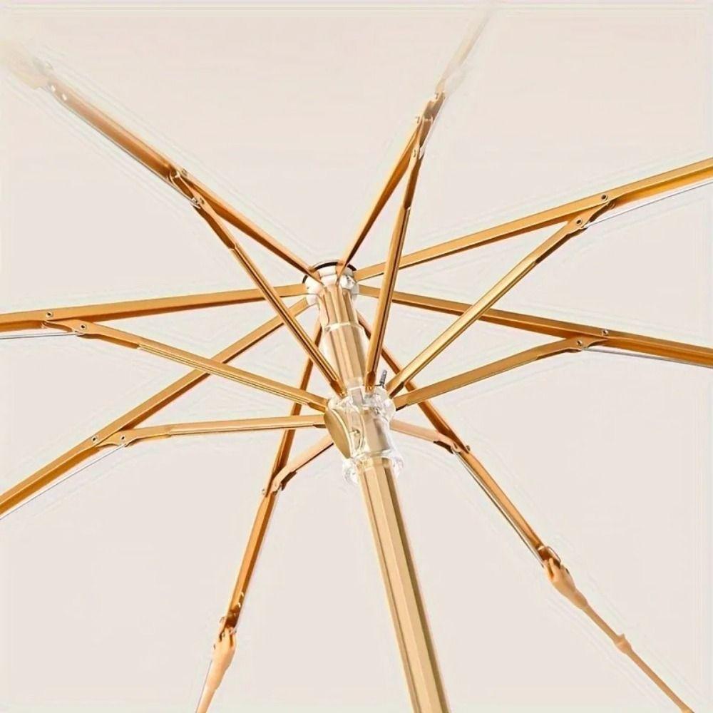 UV Protection Color Glue Umbrella Thickened All-weather Rain or Shine Folding Umbrella UPF 50+ Lightweight Travel Rain Umbrella