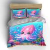 "Playful oceanic wonderland" Bedding sets Duvet covers Pillowcases(1* Duvet Cover 2* Pillowcases without duvet insert)
