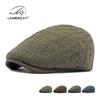 Woolen Hat Children Autumn and Winter Beret British Fashion Painter Hat Casual Forward Hat Men's Cap Cotton Hat