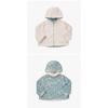 Louis Missha Grc W23 R0129  Felvet  Felvet Floral Reversible Kids Coat
