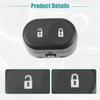 ACROPIX Auto Door Lock Switch Replacement Fit for Chevrolet Malibu - Pack of 1 Black