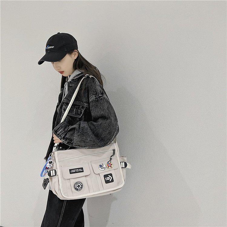 2026 Spring Multi-Functional Unisex Shoulder Bag: Large Capacity, Crossbody & Briefcase Style