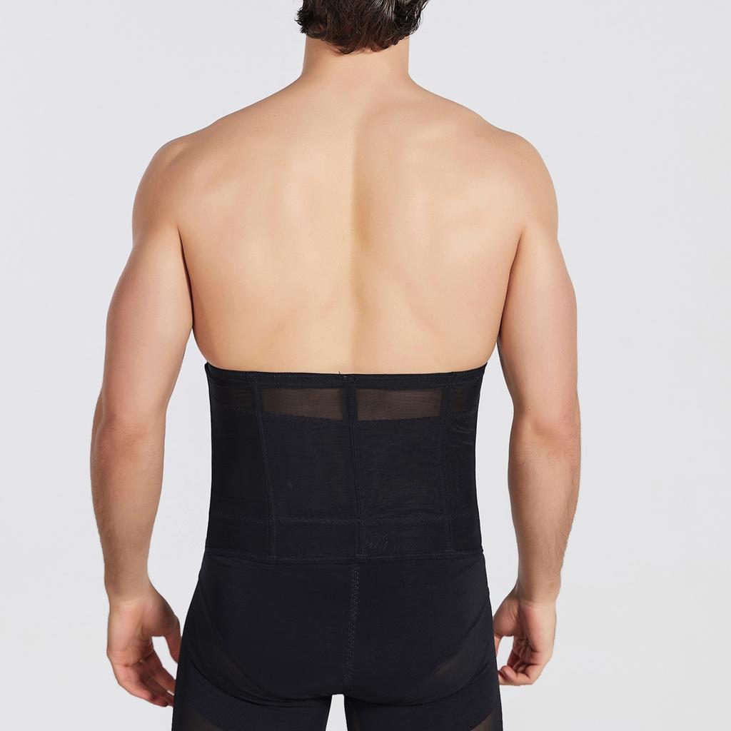 Men's Breathable Chest Shaper Tight Body Shaping Six-breasted Vest