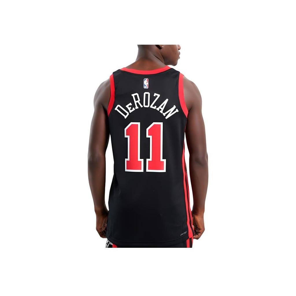 Nike Dri-Fit NBA Swingman Jersey 2023/24 Season Demar Derozan #11 Chicago Bulls Men Basketball Vest Black DX8497-011