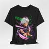 Satoru Gojo T-Shirt Tee Tops, Anime Graphic Shirt, Unisex Jersey Short Sleeve, Anime Fan