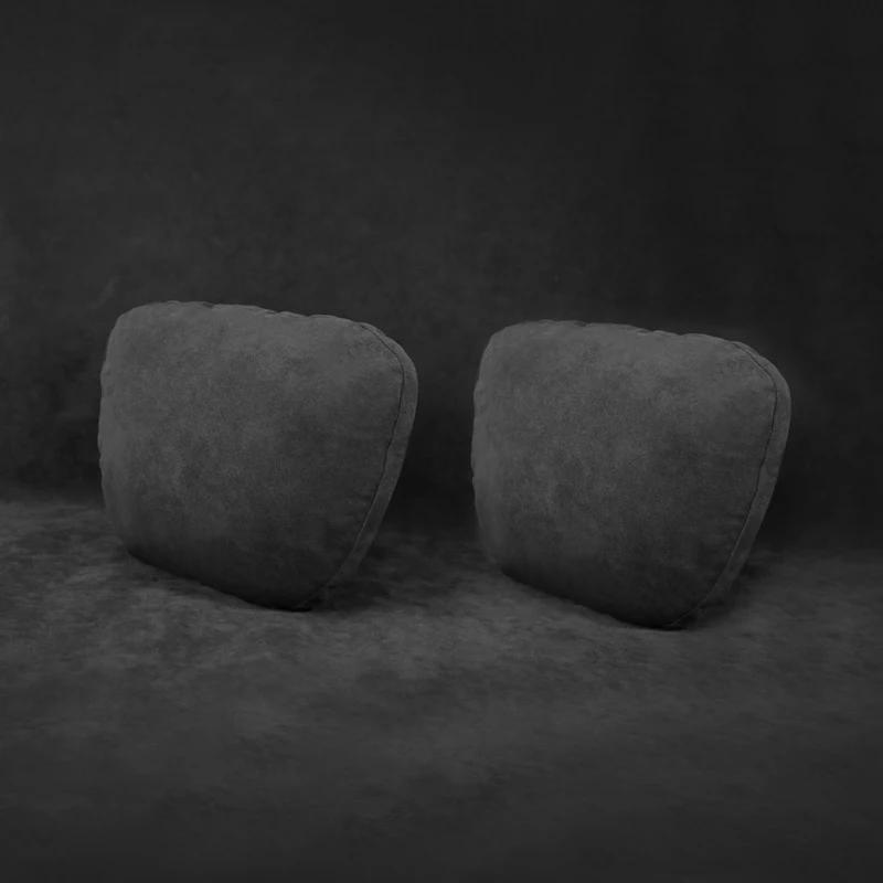 Italy Super Suede Car Maybach Design Headrest for Teala Model 3 Y X S Highland Mercedes Benz C W204 W205 W206 W212 W213 W177