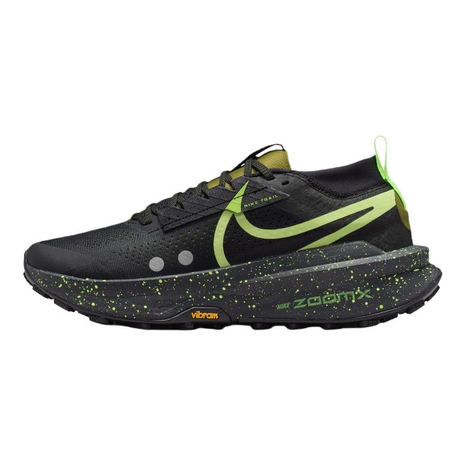 Nike Zegama Trail 2 Casual Running Shoes Men's Black Green FD5190-012