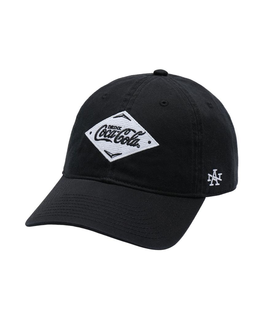 Amelikannideul Coca-Cola Square Mark Ballpark Cap - Black