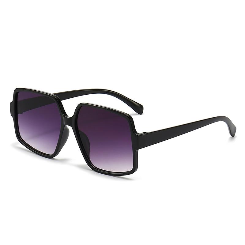 European and American New Large Frame Fashion Ins Sunglasses Trend Retro Slim Sunglasses Personalized Sunglasses