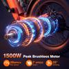JANSNO X90Pro Elektrické kolo 750W Motor 48V 25AH Baterie 16" Silné Pneumatiky Terénní Všeprostorové E-Kolo