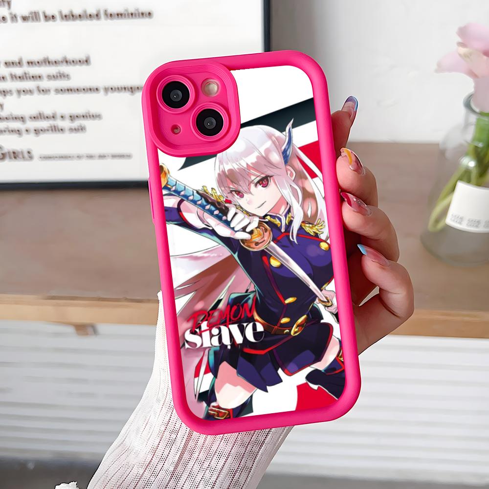 Mato seihei no slave Uzen Kyouka Phone Case for iPhone 17 16 15 14 13 12 11 Air Pro Max Plus Thicken TPU Colorful Cover Luxury