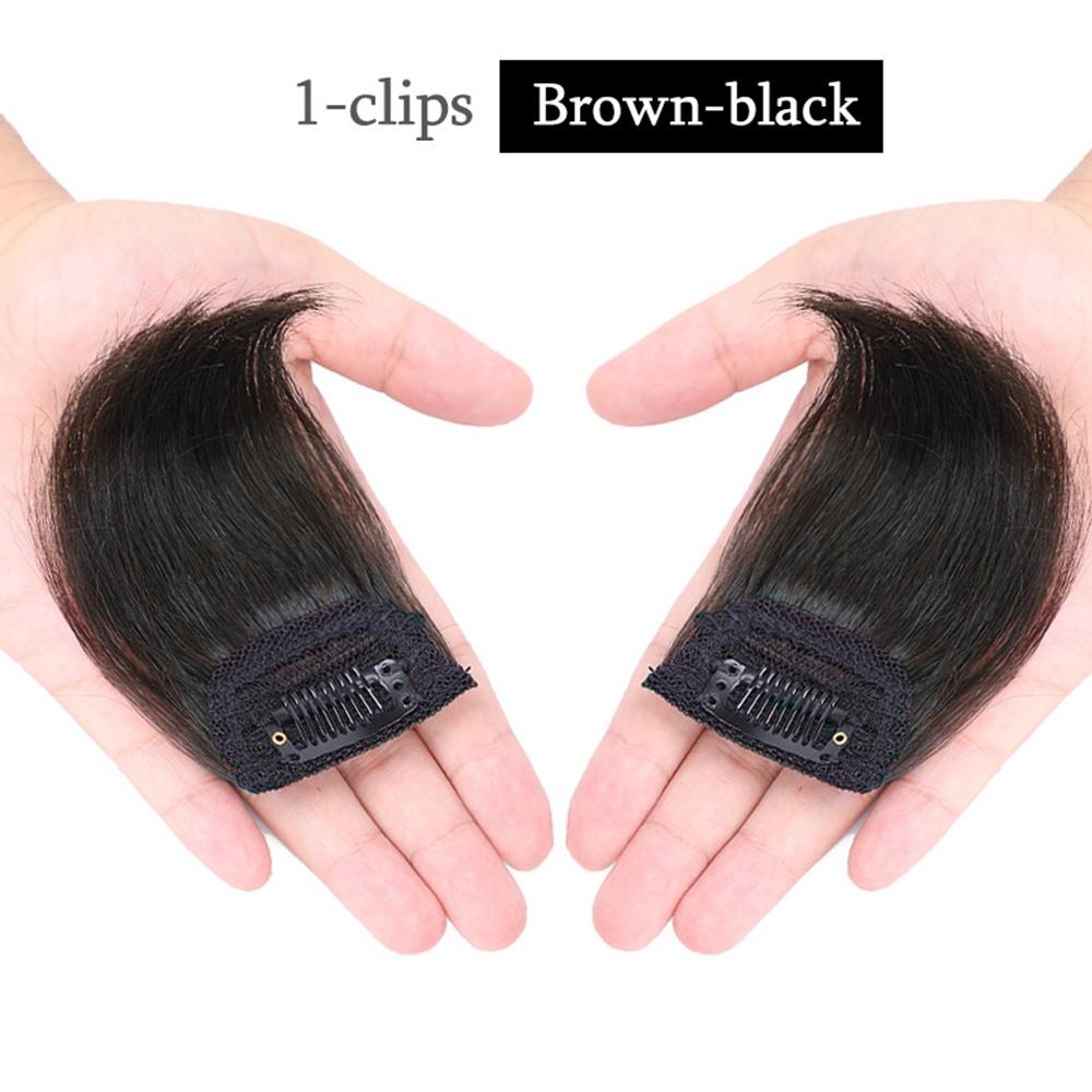 

Синтетическая 1 шт. Невидимая мини-накладка для волос для женщин и мужчин Наращивание волос на клипсах Топпер для волос 10 см