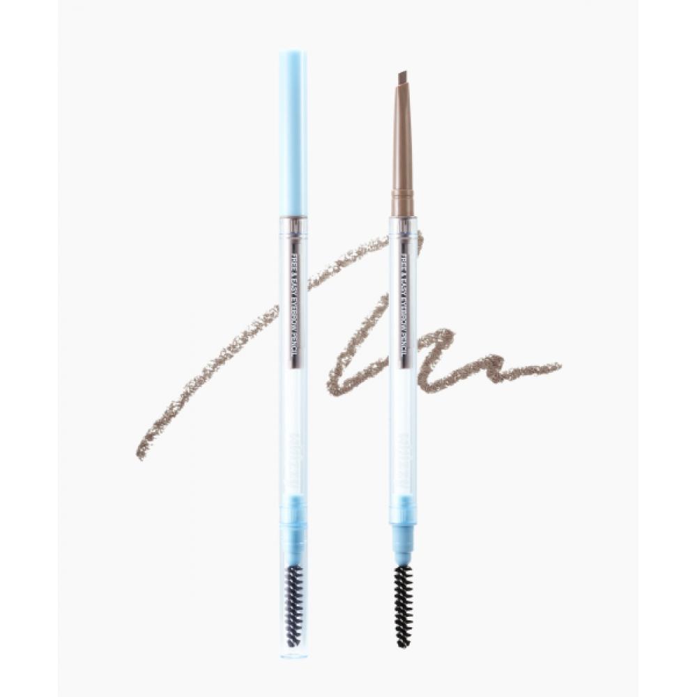 Whizzy [2pack] Free   Easy Eyebrow Pencil 3 Colors Hazelnut Hazelnut