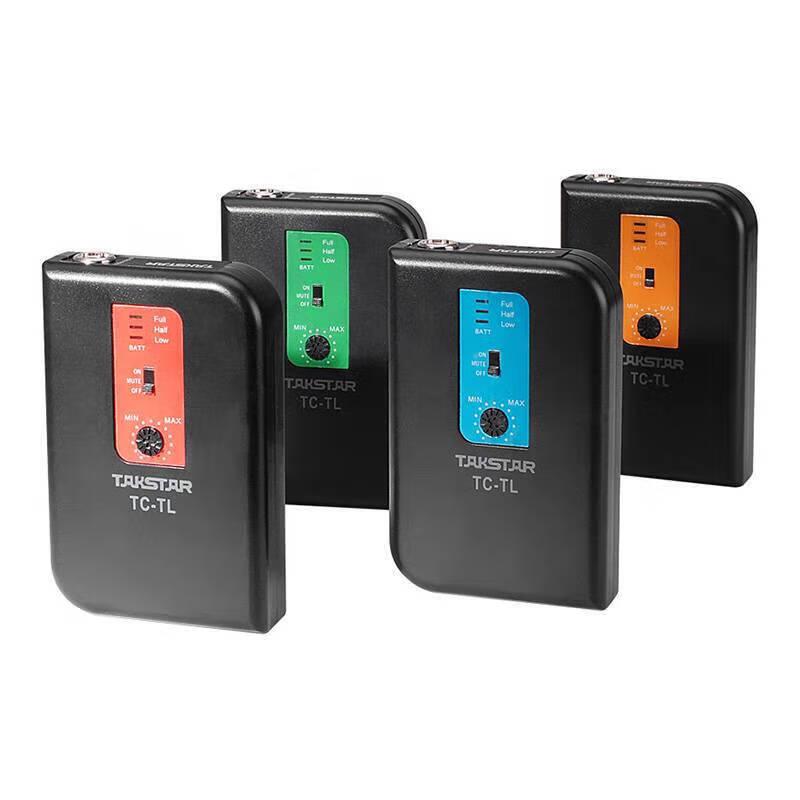 TAKSTAR TC-4R 4-Channel VHF Wireless Lavalier Microphone System