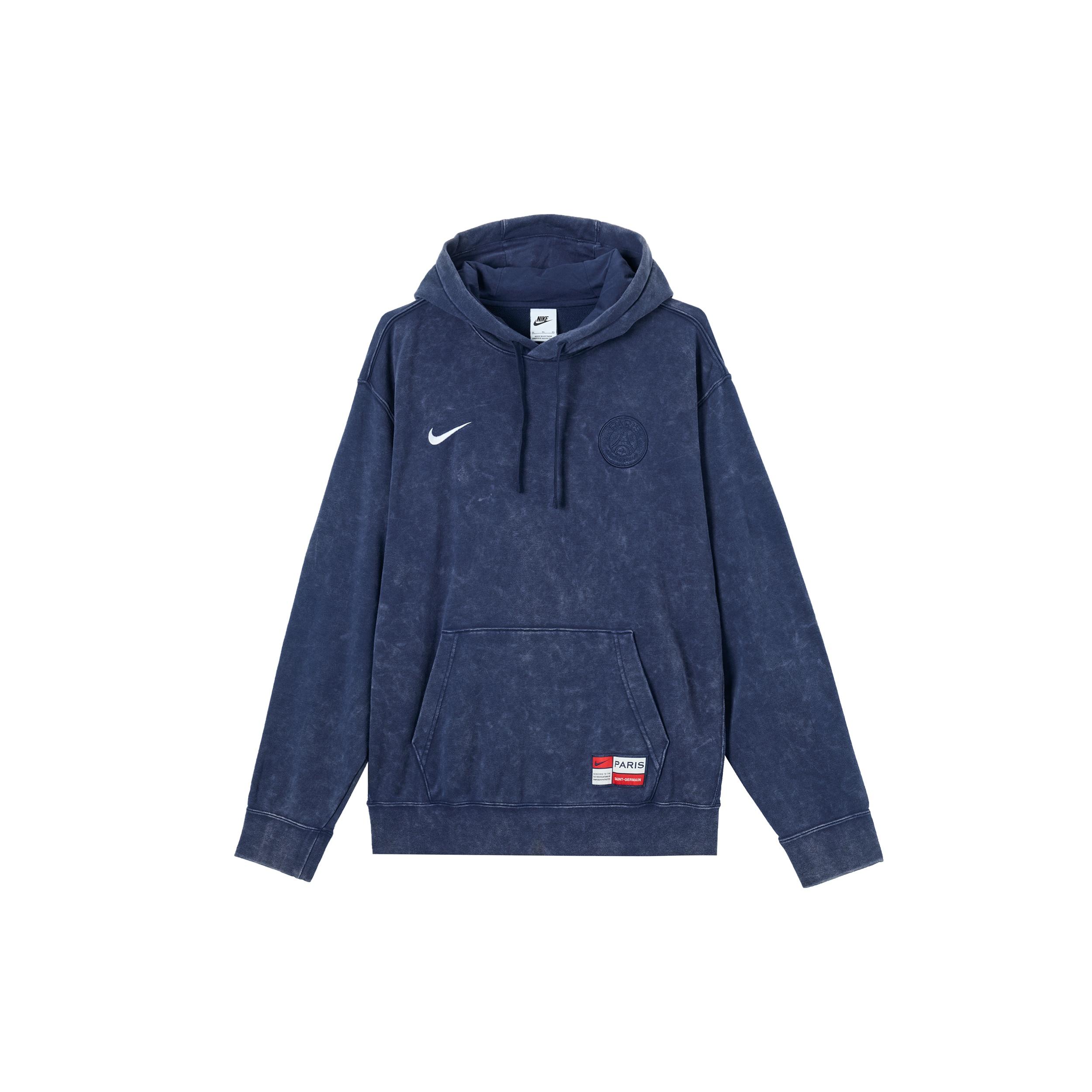 Nike Paris Saint-Germain Club Soccer French Terry Hoodie  Midnight Navy  Men s FQ3005-410 XXL