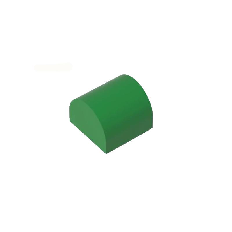 55pcs MOC compatible 49307 glossy 1x1 curved brick small particle building blocks DIY creative construction children's toy