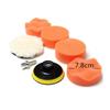 3 Inch Car Beauty Set Kit Buffer Pad Drill Adapter Car Polish Polishing