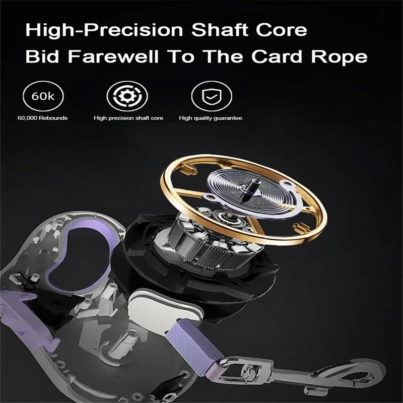 Streamer Led Lights Hondenriem Automatisch uitschuifbare nylon lijn Lijnen Premium duurzame hondenwandellijnen Trekkoord Huisdierproducten