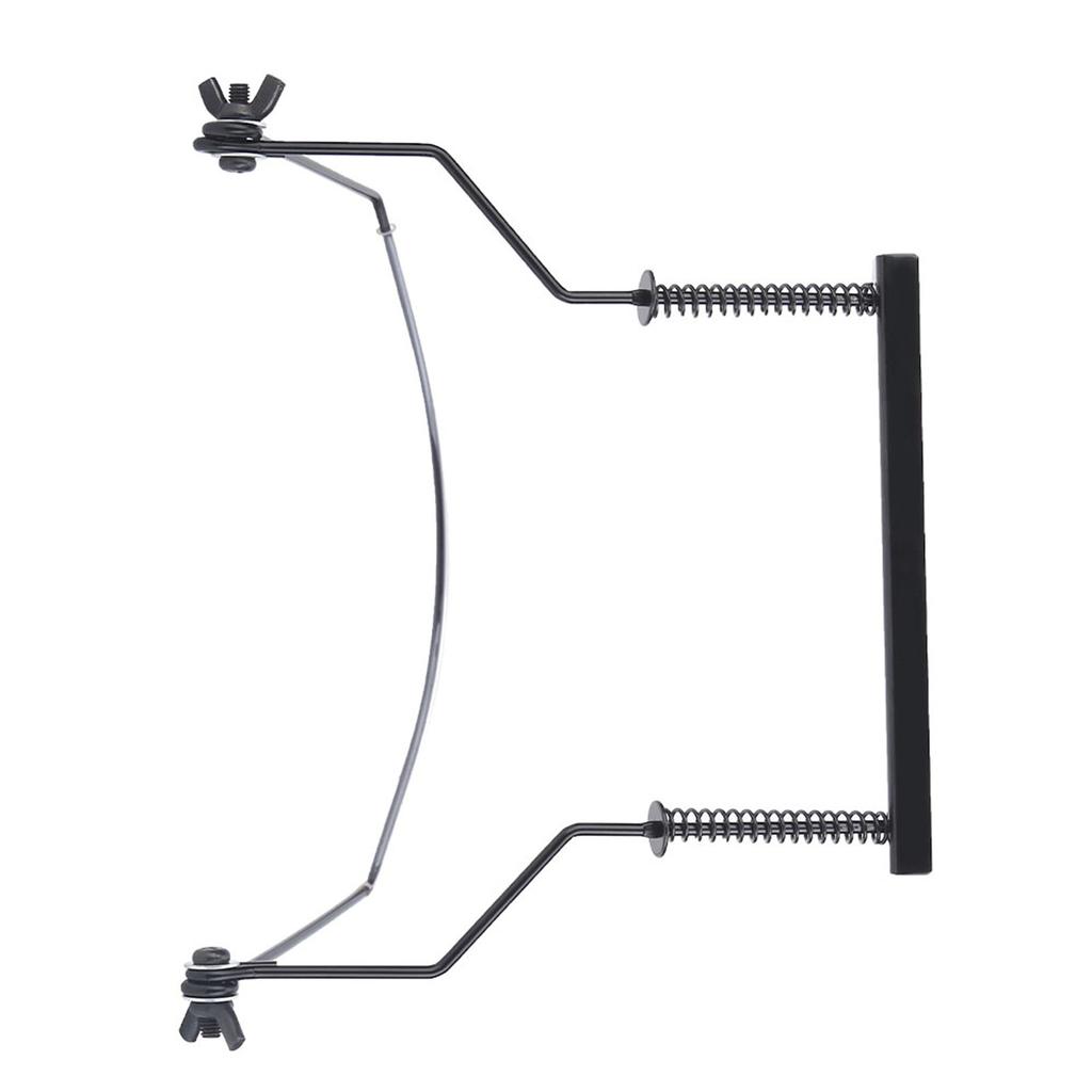 Nastavitelný kovový držák na krk pro harmoniku s 10 otvory, stojan, příslušenství
