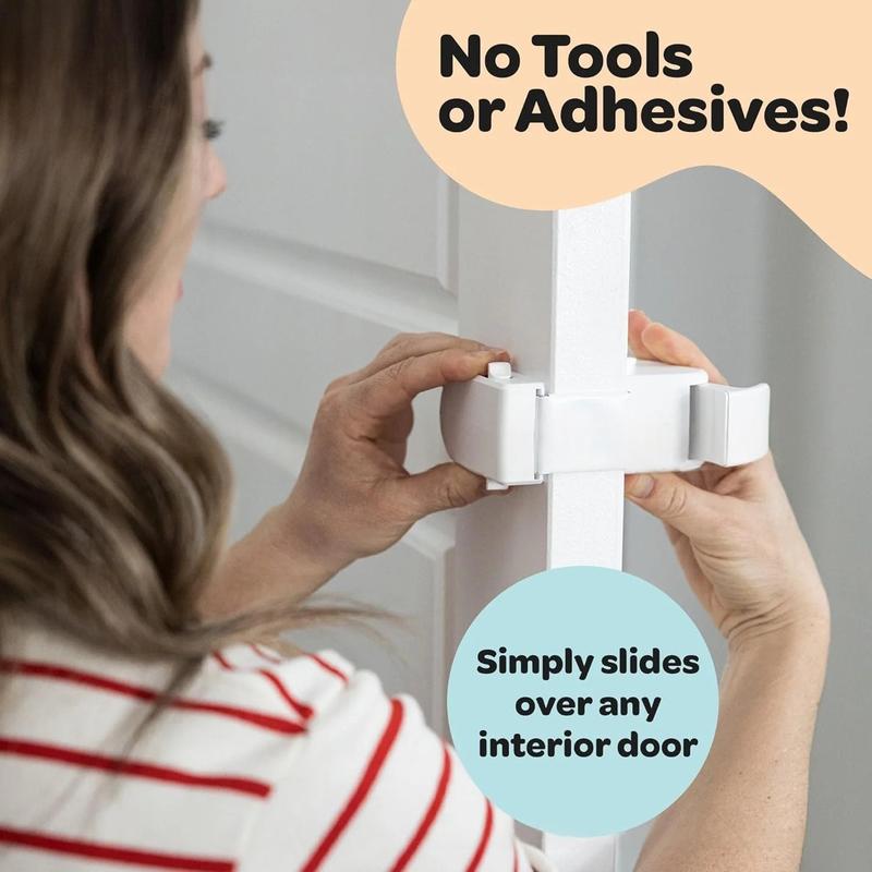 Safety Lock Child Lock Safety Snap-on Door Locks Cabinet Refrigerator Catch Lock Tool-free Adhesive-free Baby Safety Door Lock