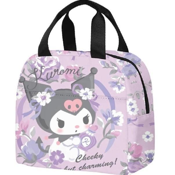 Cartoon Thermal Insulation Lunch Bag Portable Portable Lunch Bag Lunch Box Bag Student Office Worker With Meal Storage Bag