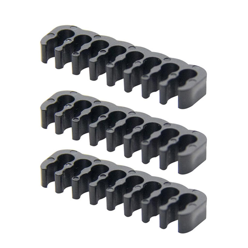 10pcs Cable Comb Clamp Cable Clip Organizers Computer Cable Management Comb For Organizing PSU Cable Convenient To Use