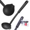 Black BLACKLINE ladle 60 ml, 29 cm