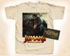 Jumanji T-Shirt Tee Natural Vintage Cotton Movie Poster Beige All Sizes S M L XL 2X 3X 4X 5X