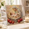 Pearl Painting 5D DIY Decorative Painting. Mother and Sleeping Figure. Cute Holiday Gift. Handmade Art Painting