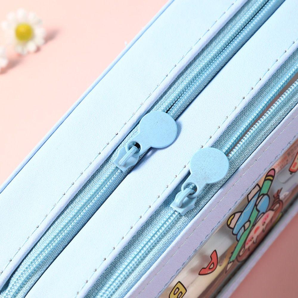 Multifunctional Pencil Box Large Capacity Pencil Bag Gift Cartoon Pencil Case Student
