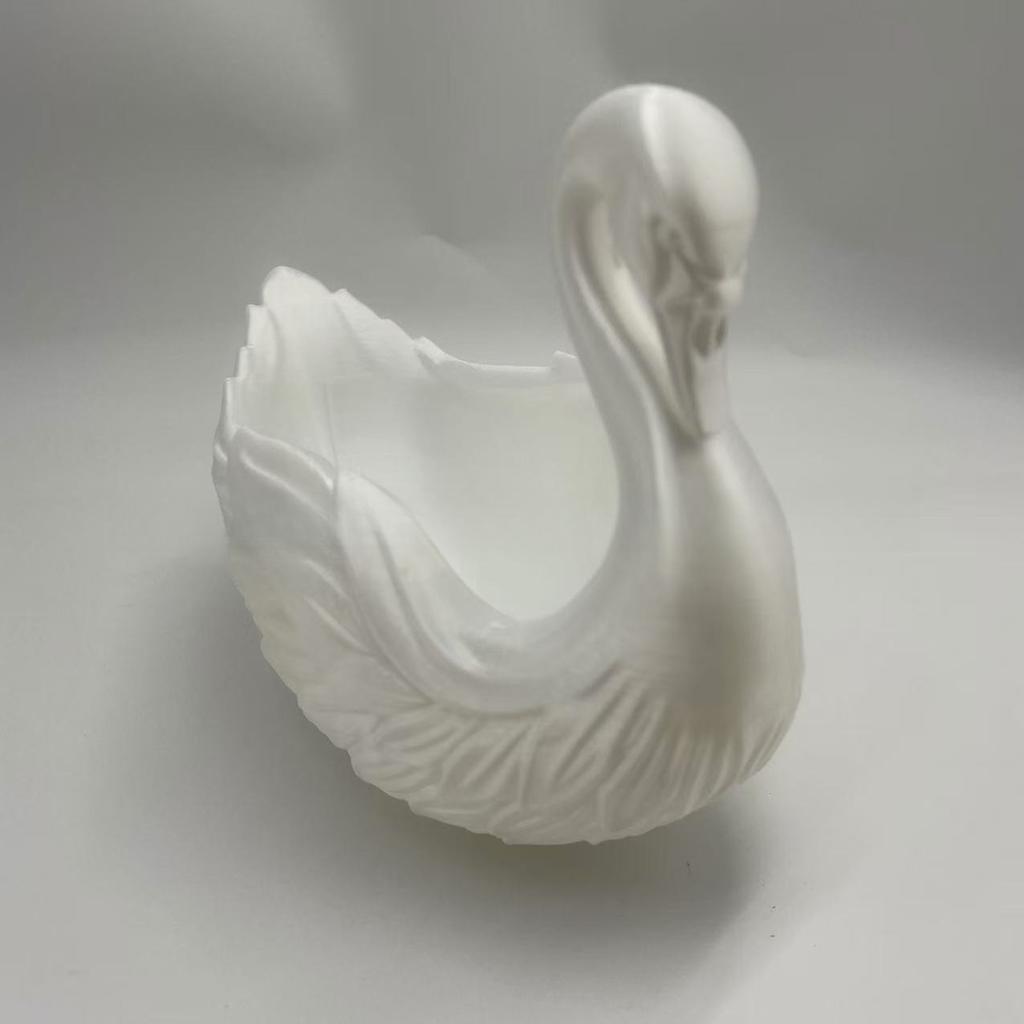 Elegant Swan Shaped Jewelry Storage Tray Chic Trinket Dish For Rings Earrings Necklaces Stylish Vanity Bathroom Organizer
