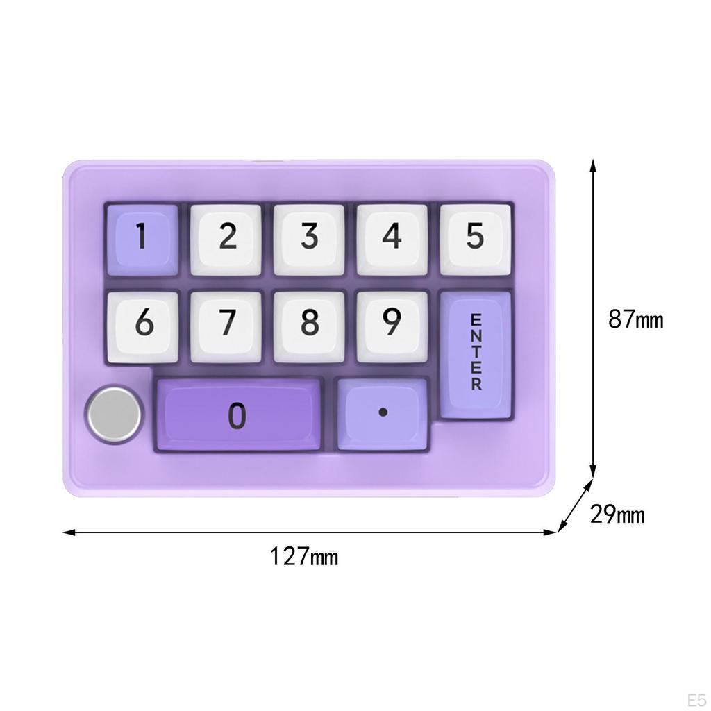 Tastiera Pad Programmazione Monomanuale Laboratori Musica Asse Meccanico Gaming